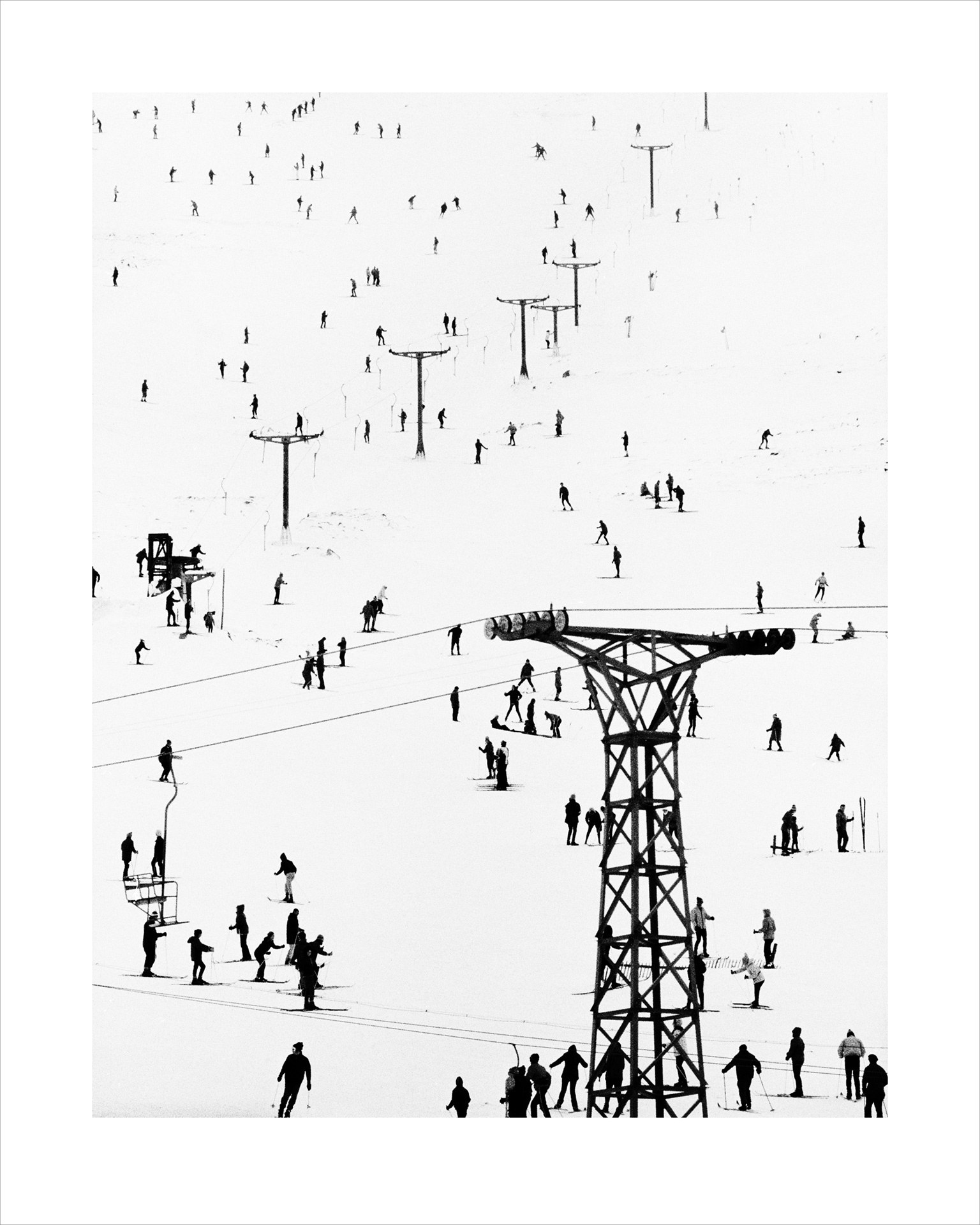 Image of Cairngorm Ski Slopes (1970) by Oscar Marzaroli