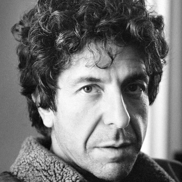 Image of Leonard Cohen by Jill Furmanovsky