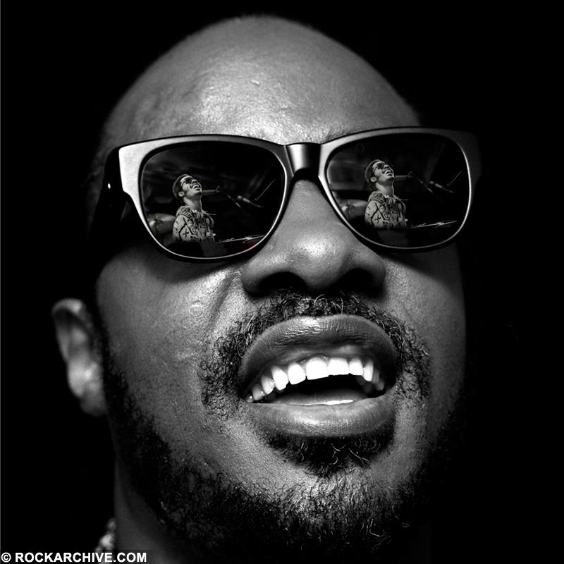 Image of Stevie Wonder by Jill Furmanovsky