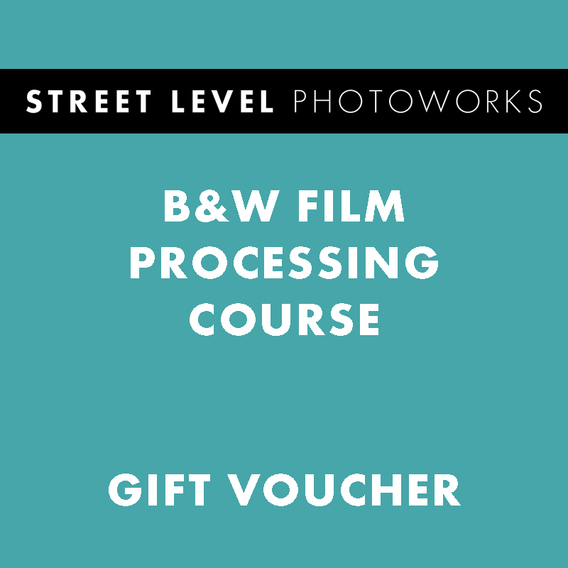 Image of B&W Film Processing Course - Gift Voucher by Street Level Photoworks