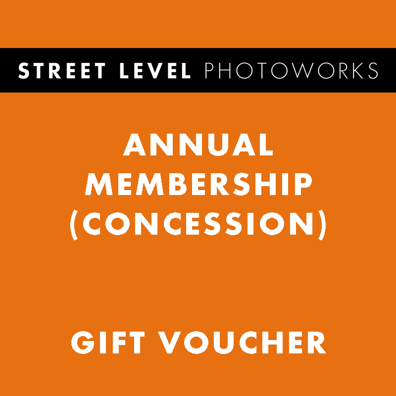 Image of Annual Membership (Concession) Gift Voucher by Street Level Photoworks